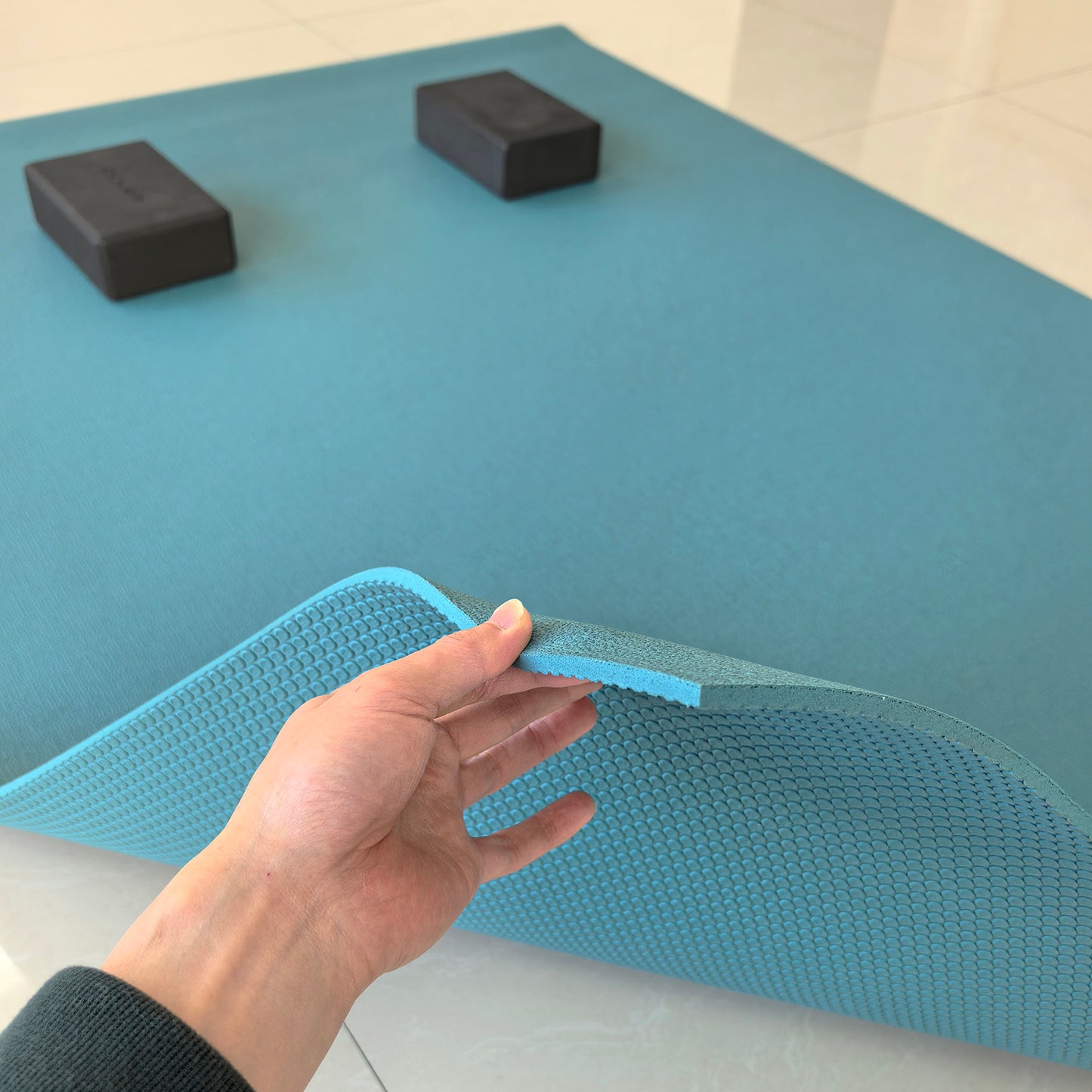 PRO large yoga mat 48"x72" 6mm