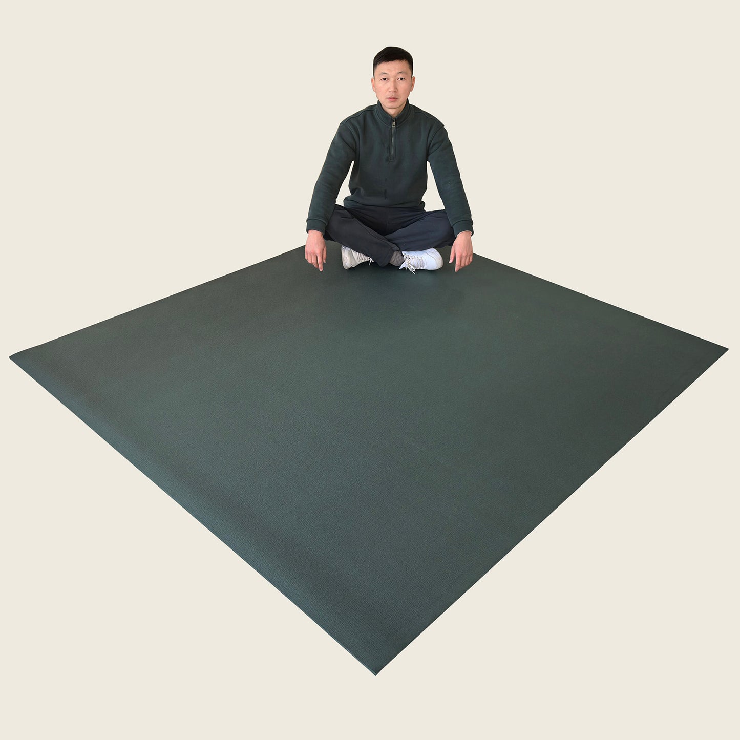 PRO square yoga mat 72”x72" 6mm