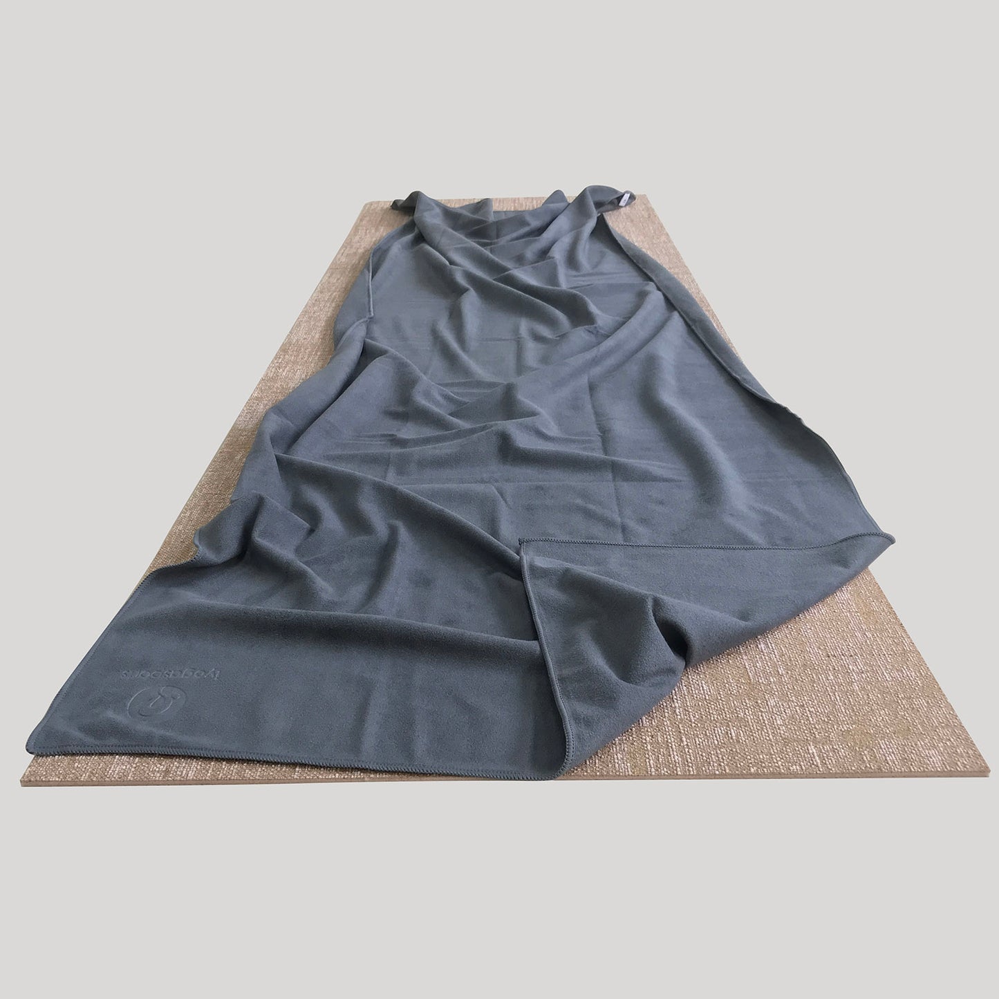 suede yoga towel (extra width 68cm)