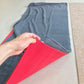 suede yoga towel (extra width 68cm)