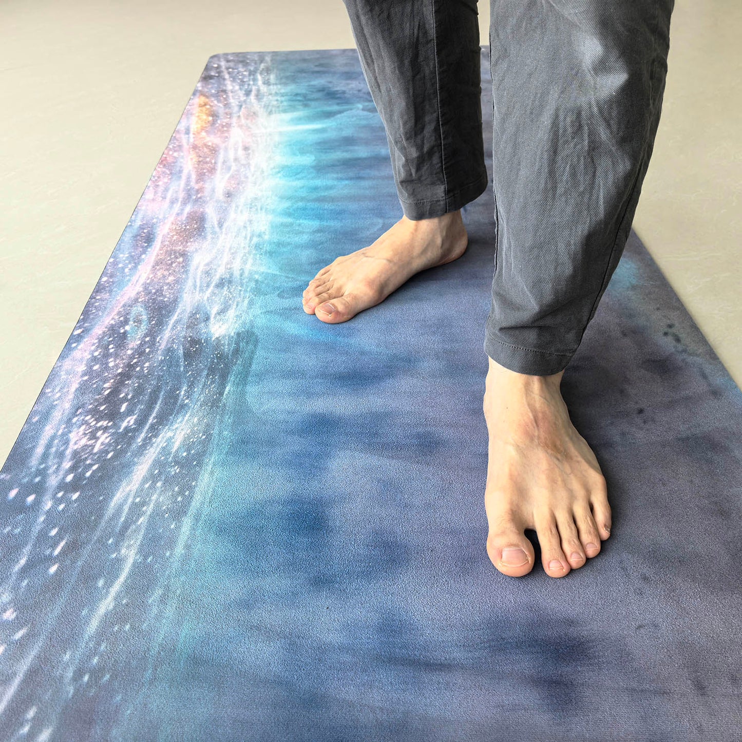printing hot yoga mat 5mm