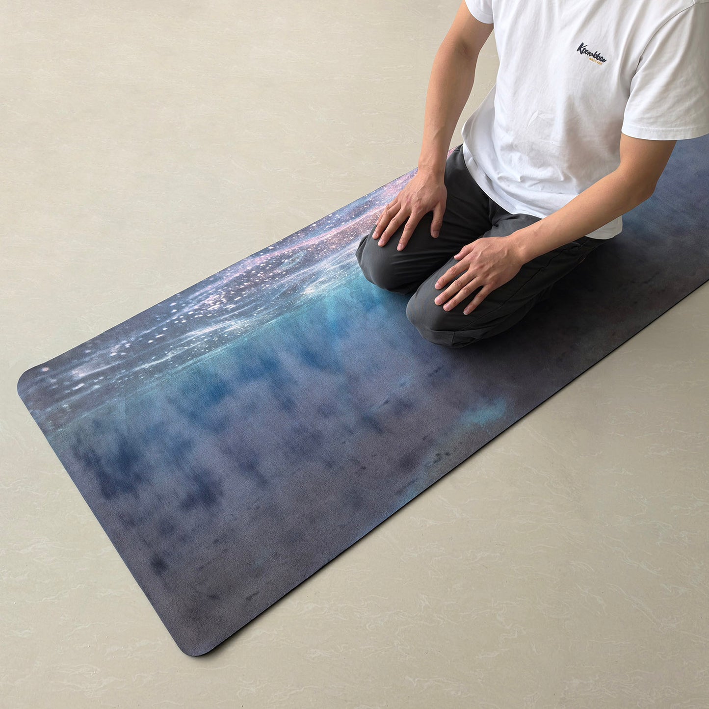 printing hot yoga mat 5mm