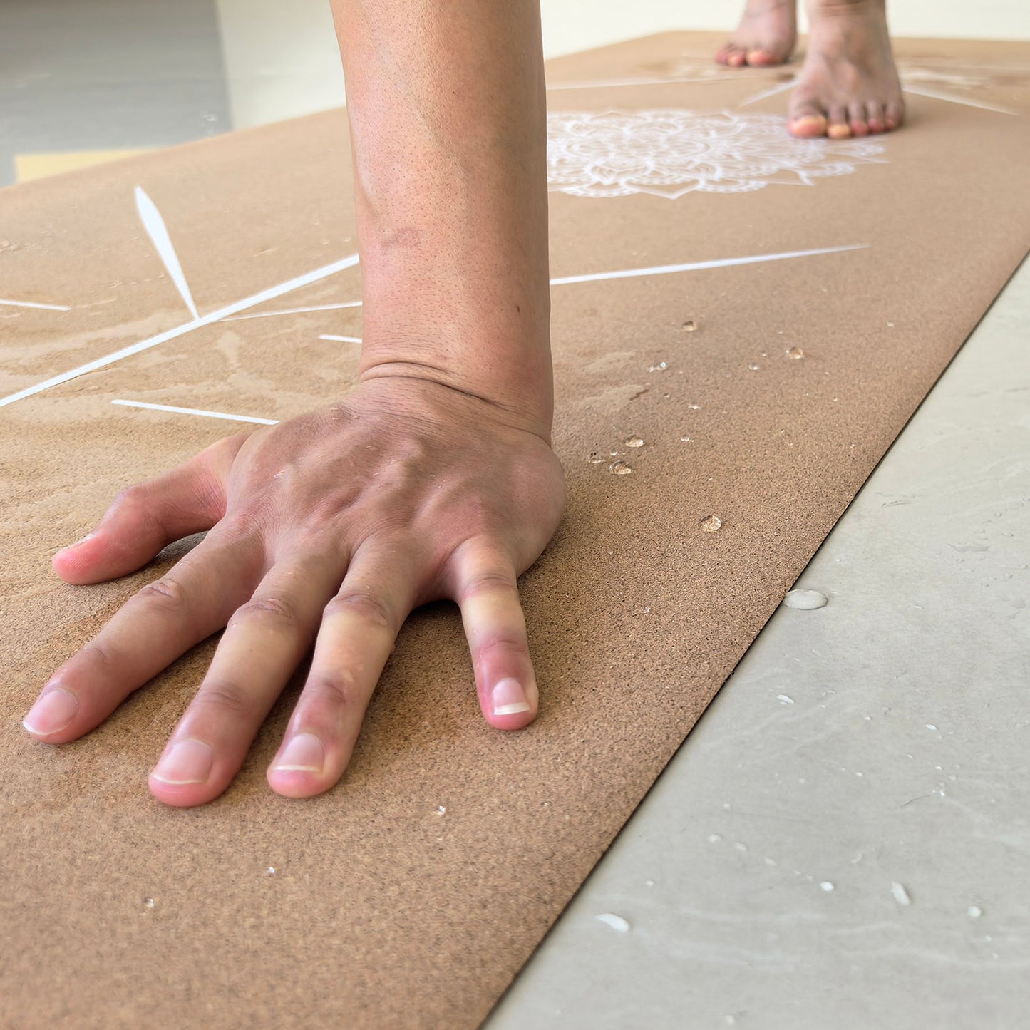 cork rubber travel mat 1.5mm