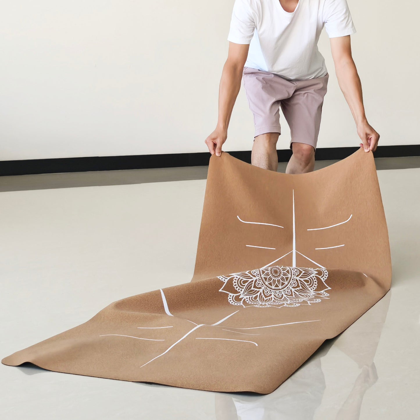cork rubber travel mat 1.5mm