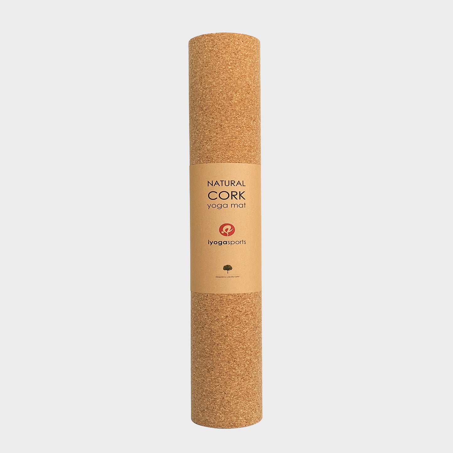 cork rubber yoga mat 5mm