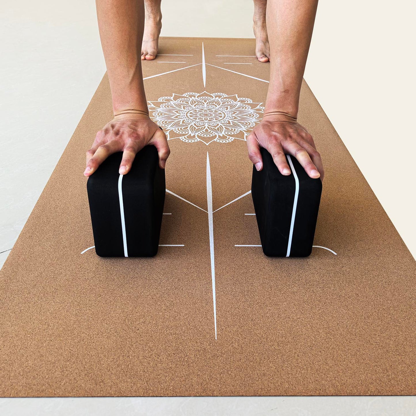 high density foam yoga block 4"