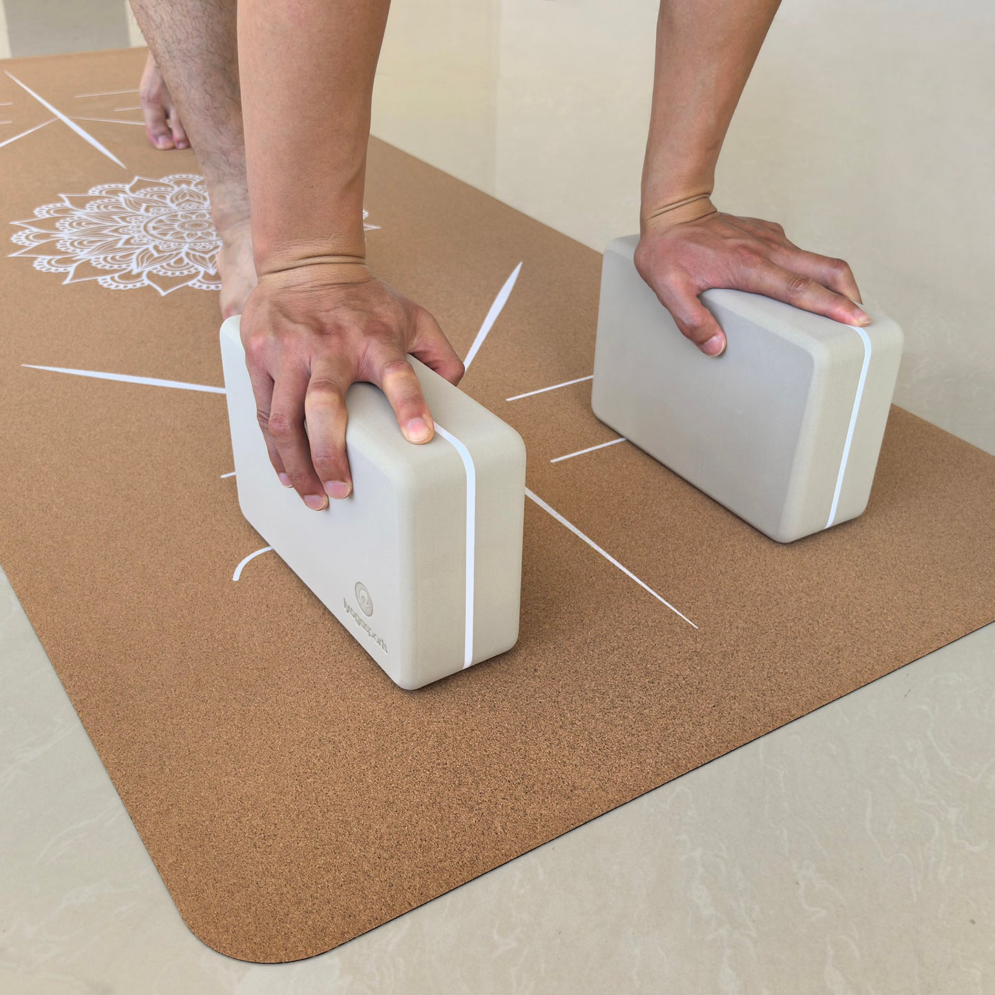 high density foam yoga block 3"