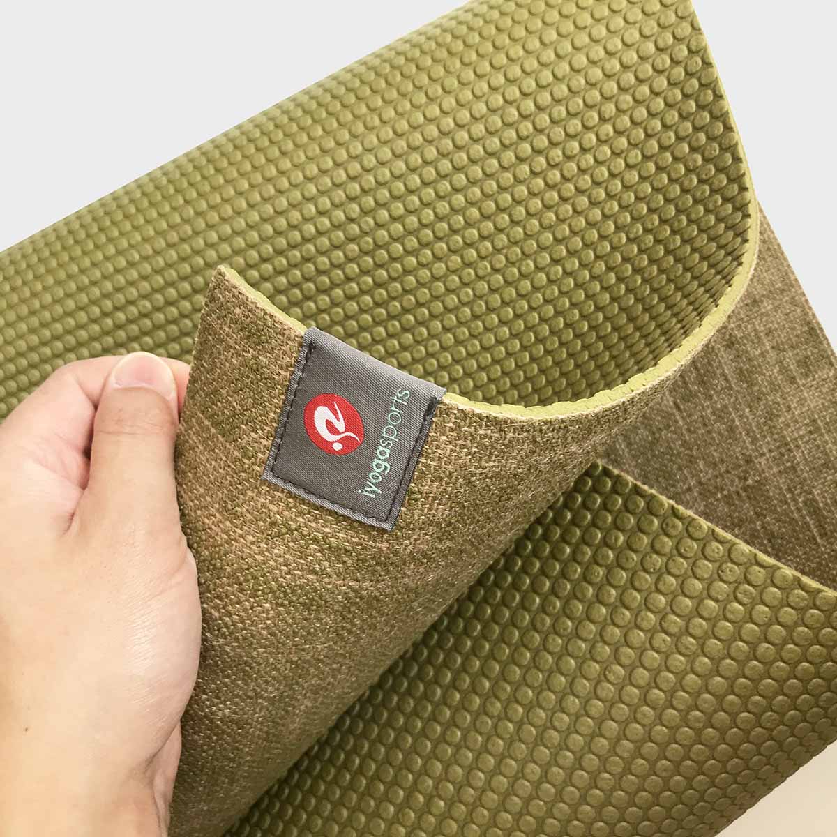 natural jute yoga mat 5mm