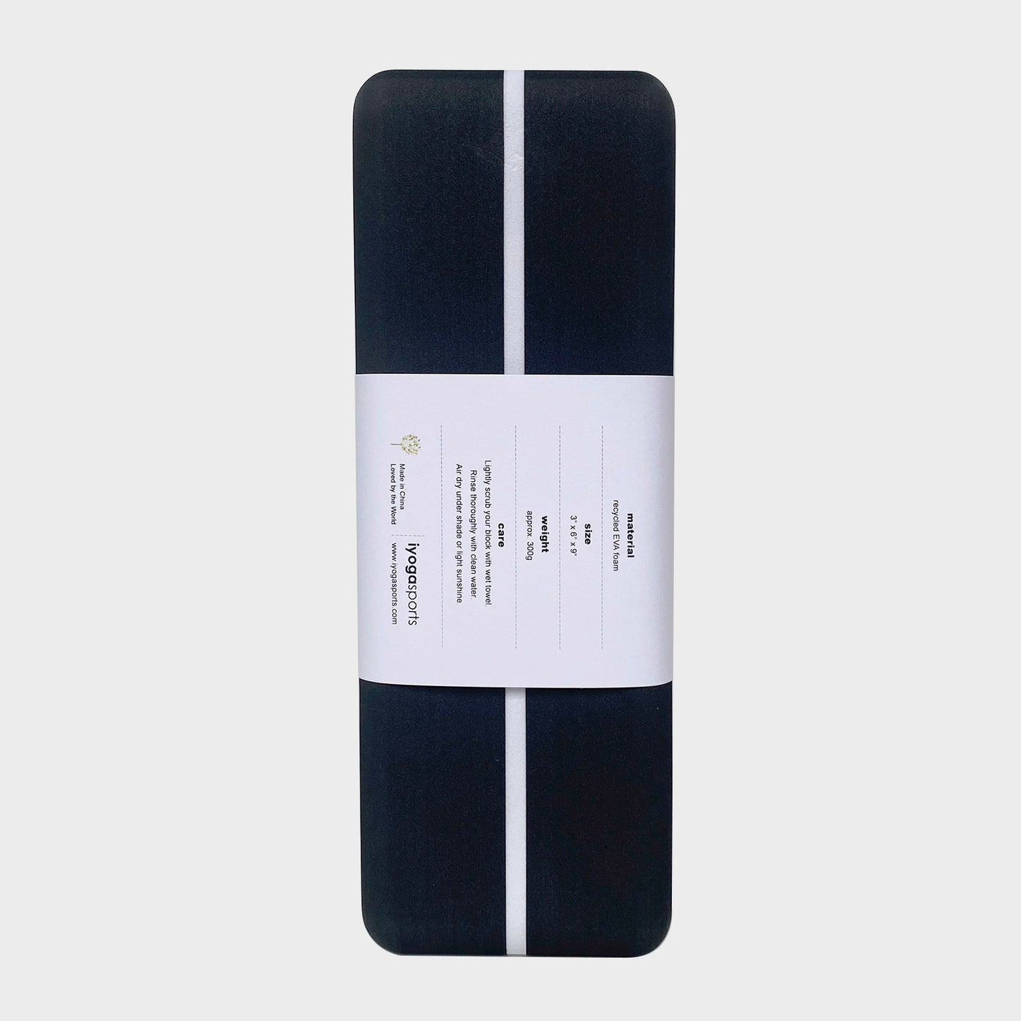 high density foam yoga block 3"