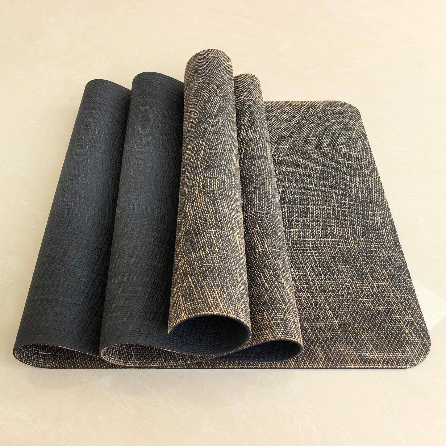 jute natural rubber mat 4mm (extra width)