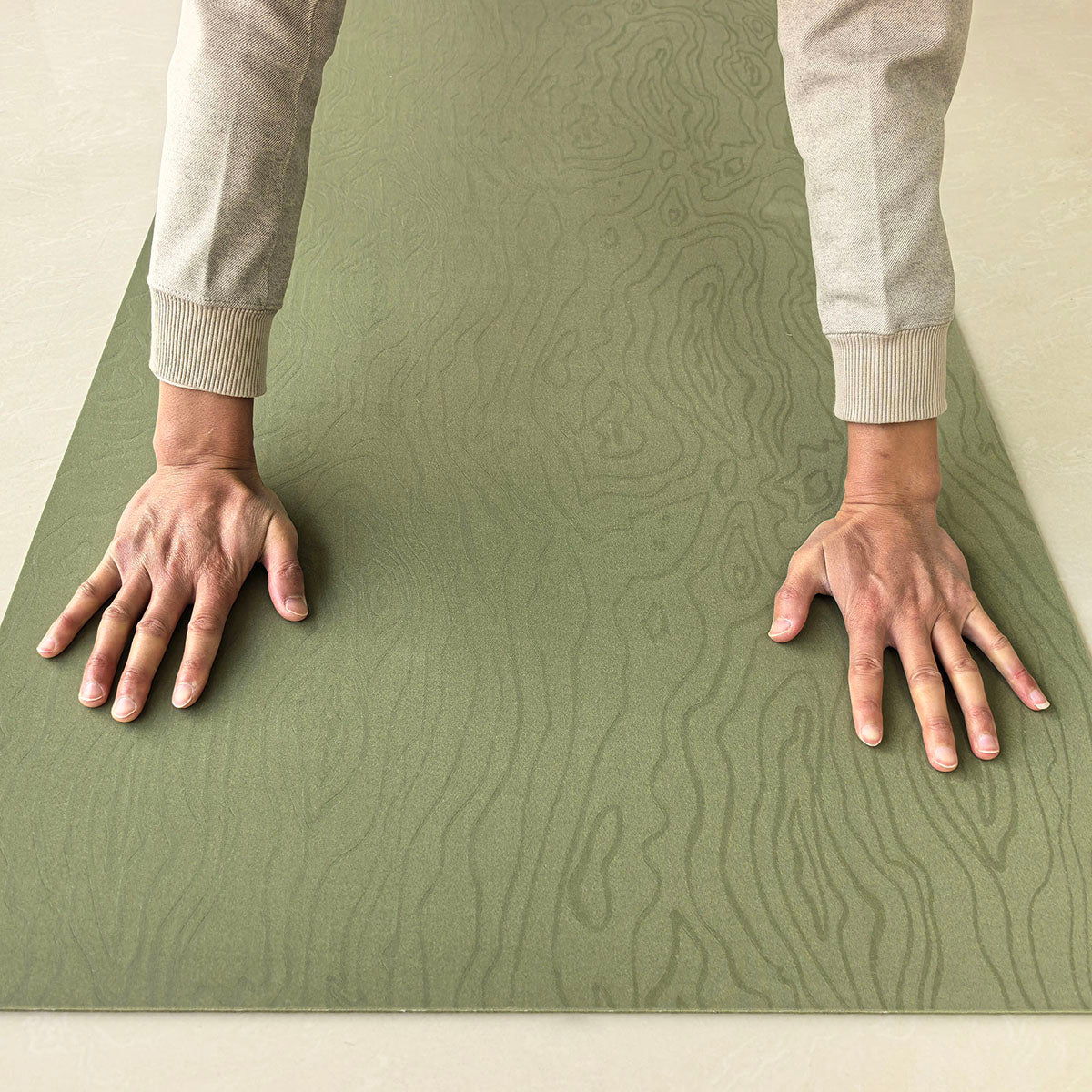 natural rubber yoga mat 4.5mm (extra width)