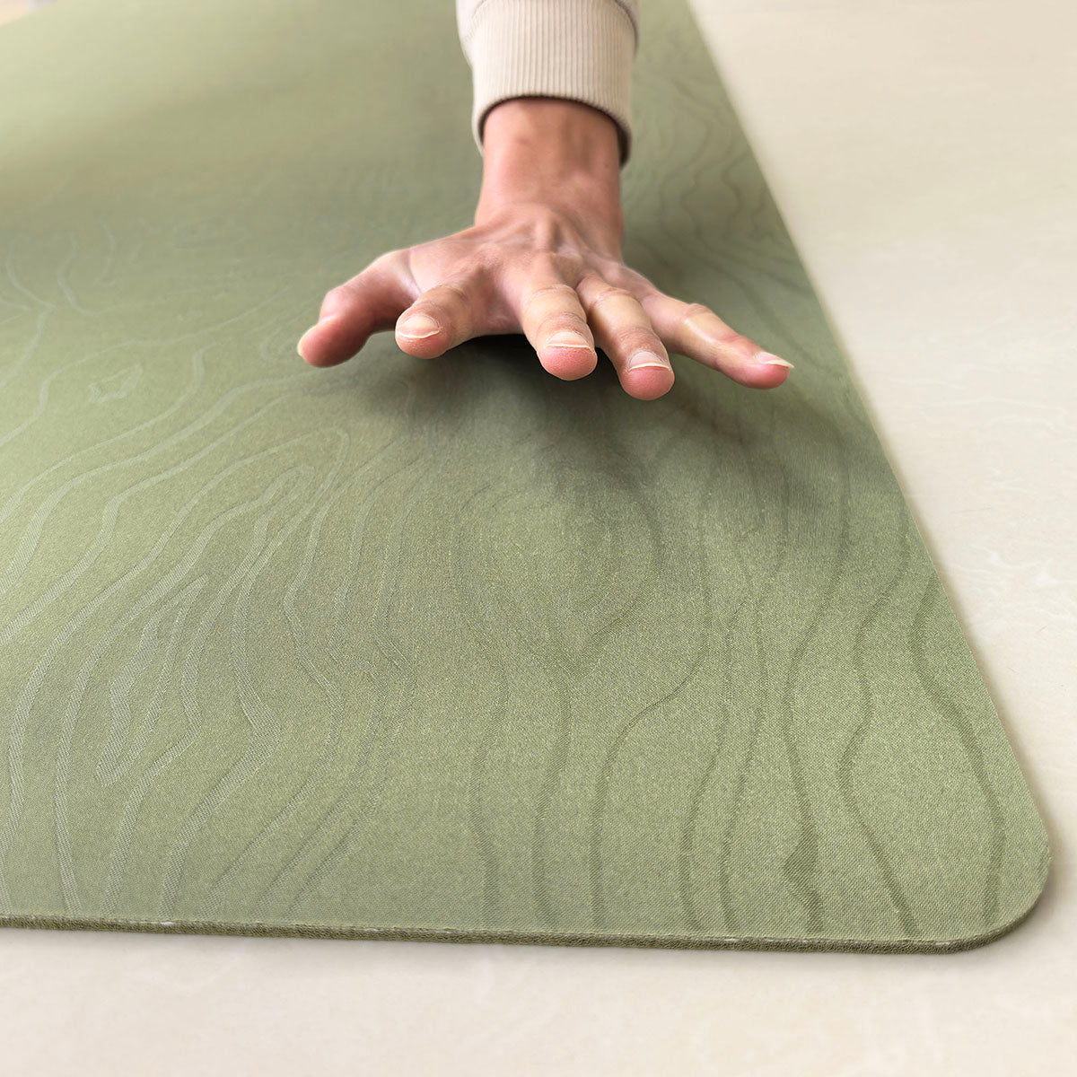 natural rubber yoga mat 4.5mm (extra width)