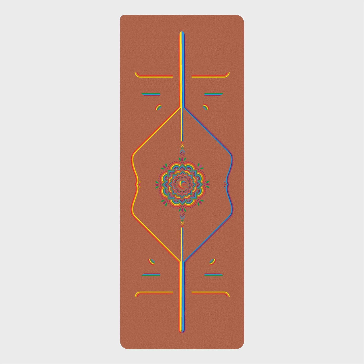 infinity yoga mat 4mm (printing)