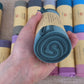 Suede yoga hand towel