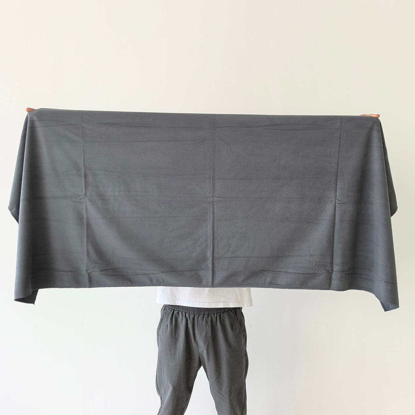 suede yoga towel (extra width 68cm)