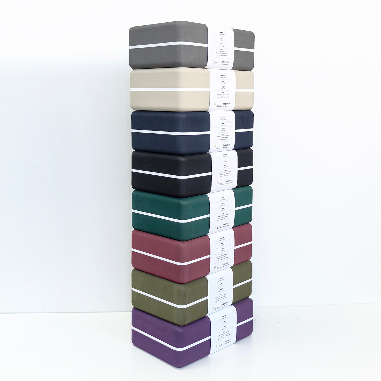 high density foam yoga block 3"