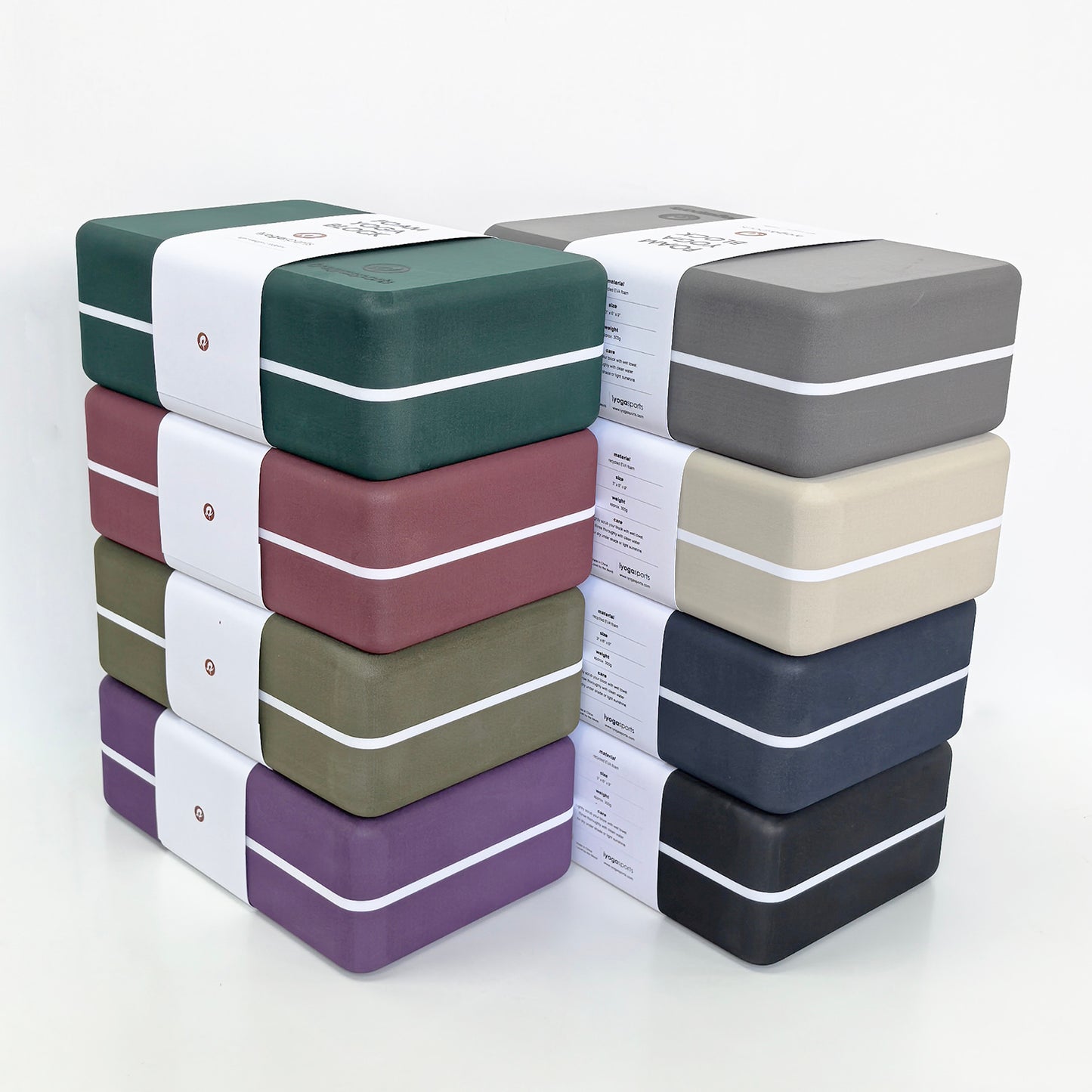 high density foam yoga block 3"