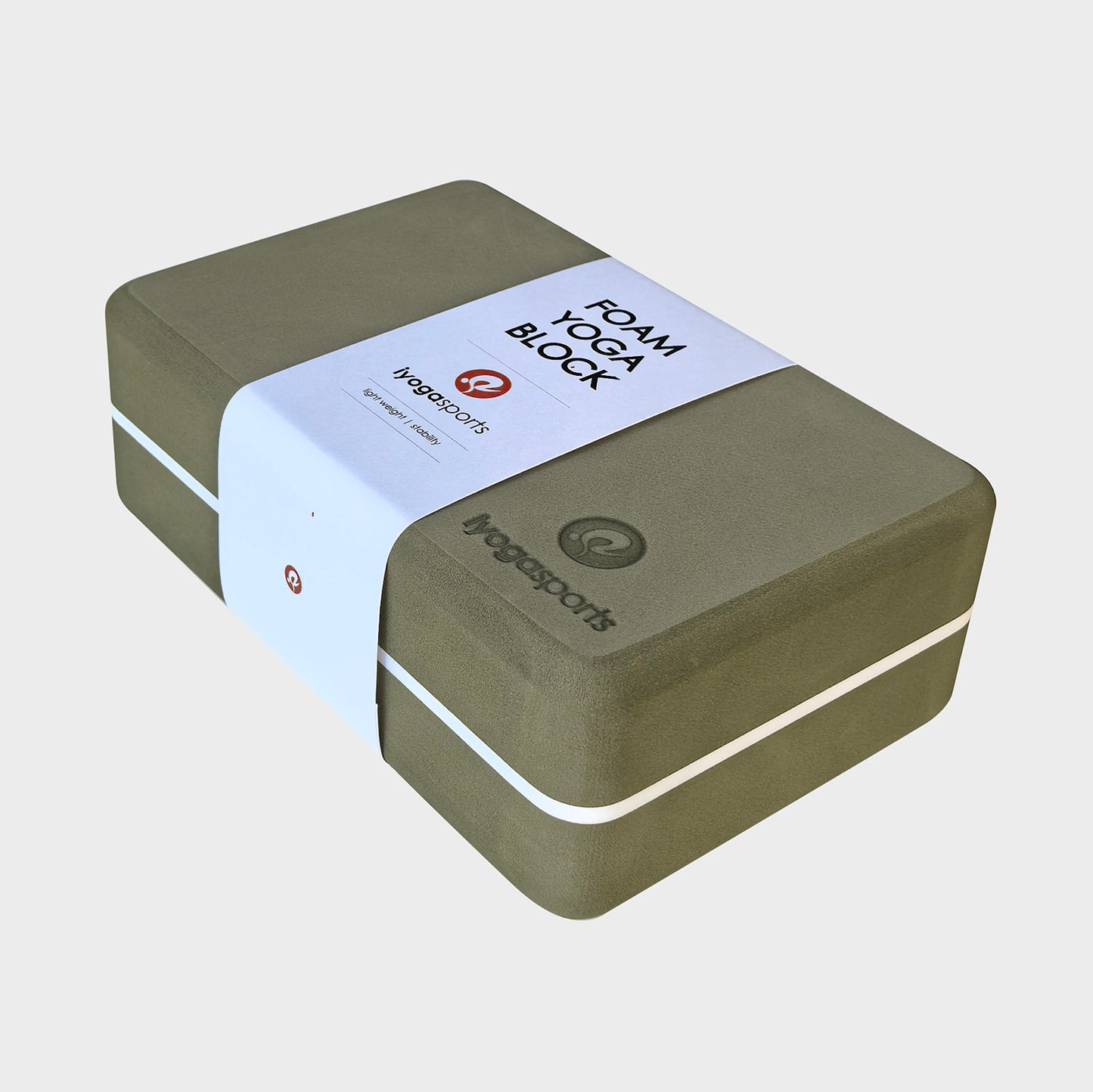 high density foam yoga block 3"