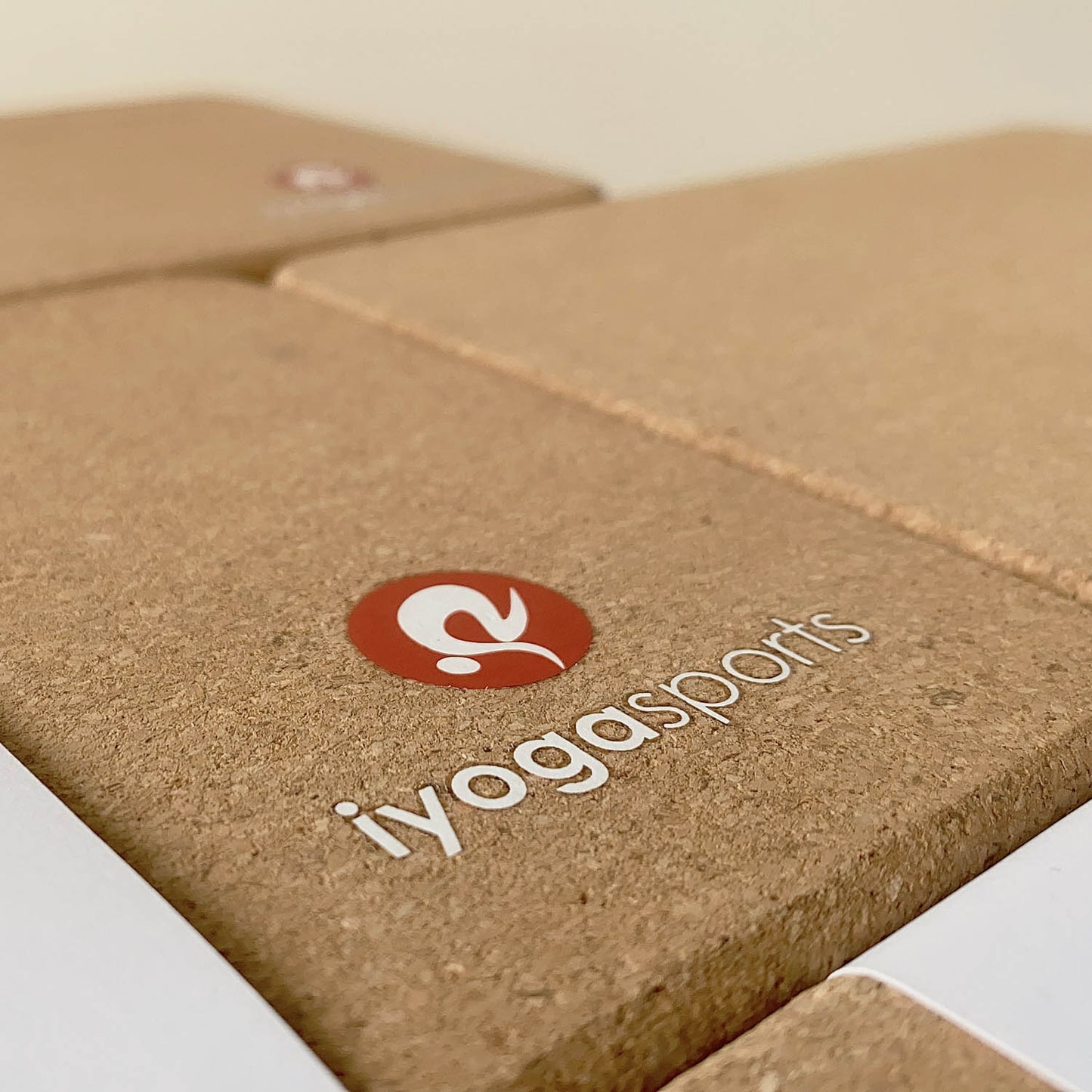 cork yoga block 4"