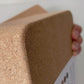 cork yoga block 4"