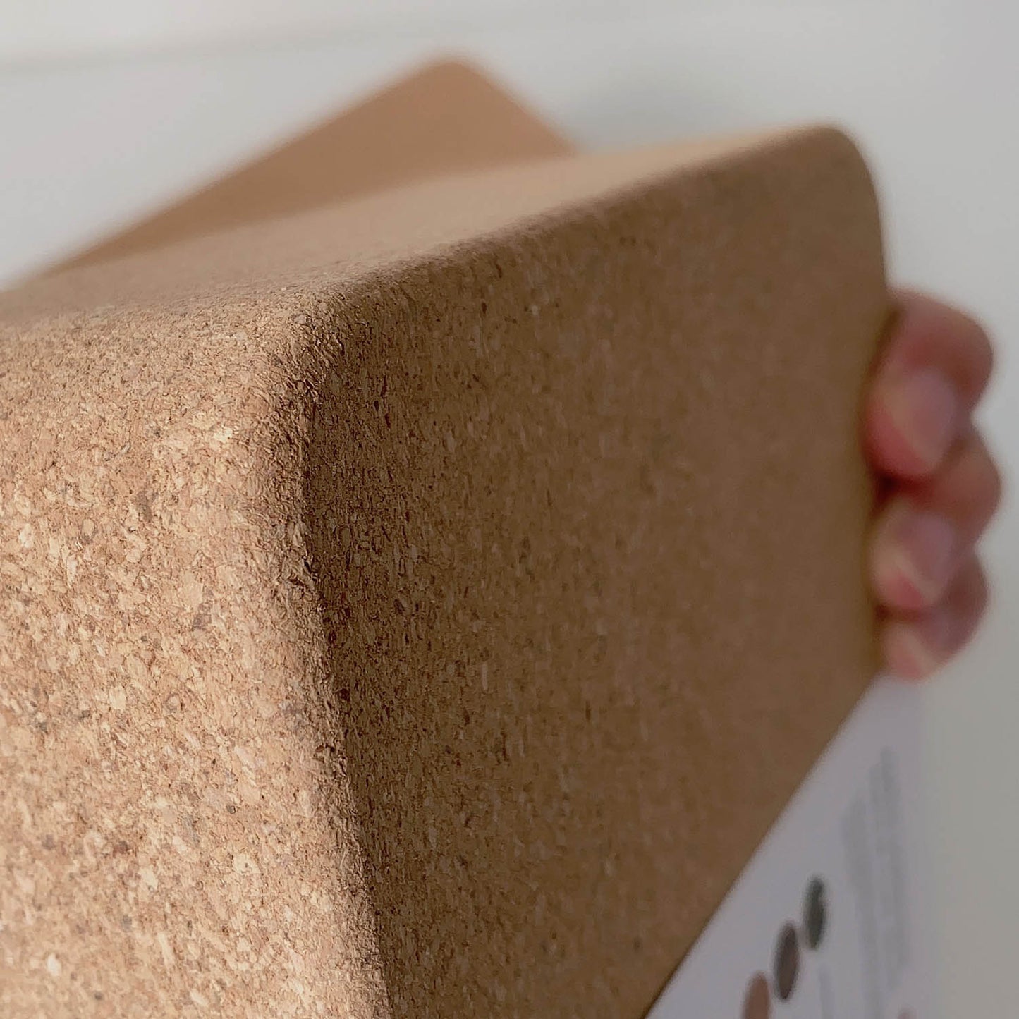 cork yoga block 4"