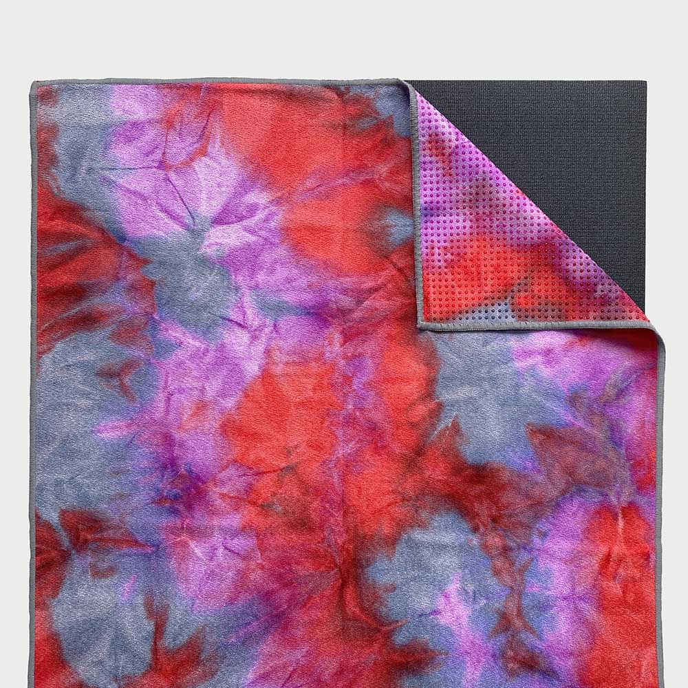 Tiedye Skidless Yoga Towel