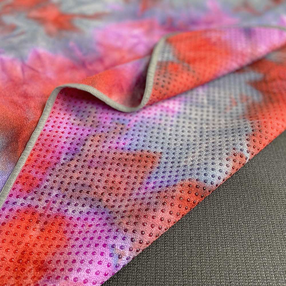 Tiedye Skidless Yoga Towel