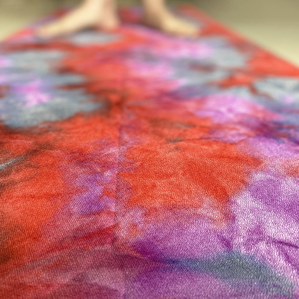 Tiedye Skidless Yoga Towel