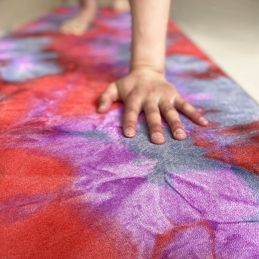 Tiedye Skidless Yoga Towel