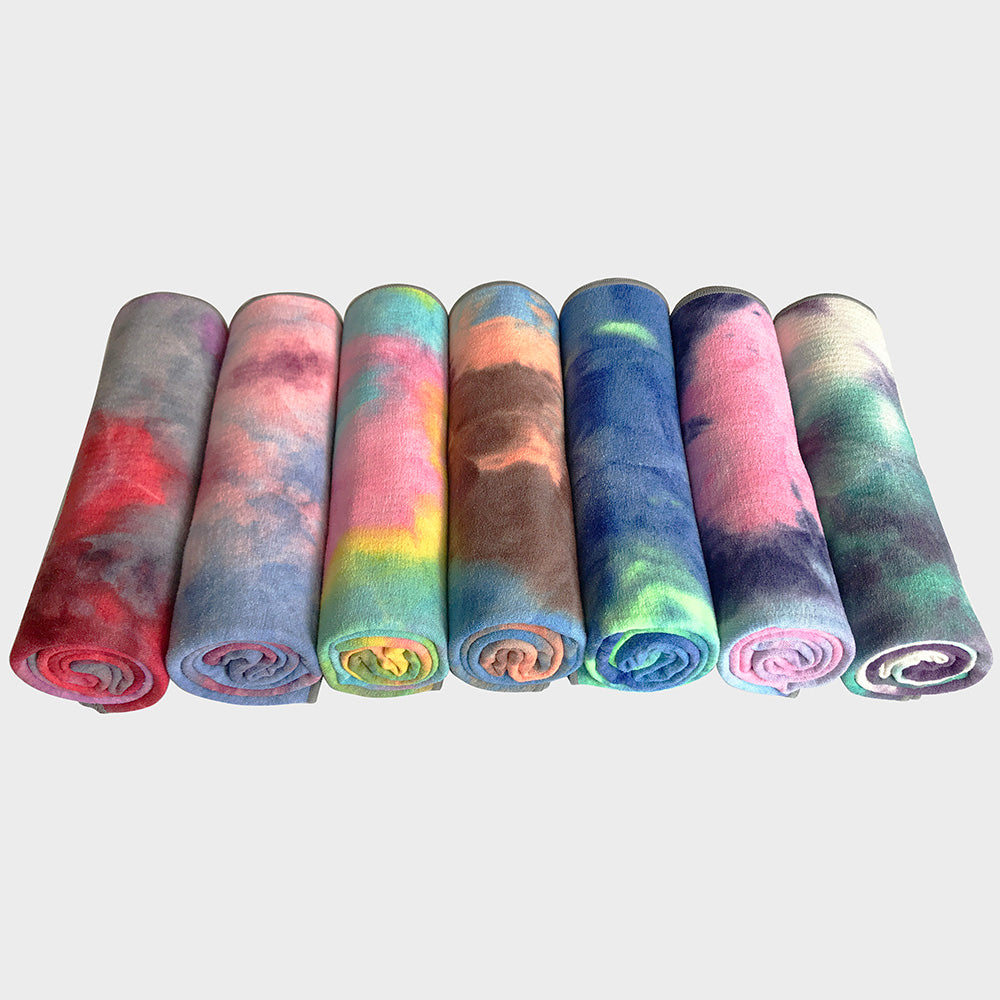 Tiedye Skidless Yoga Towel