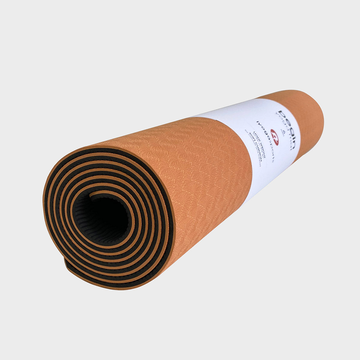 begin yoga mat 6mm