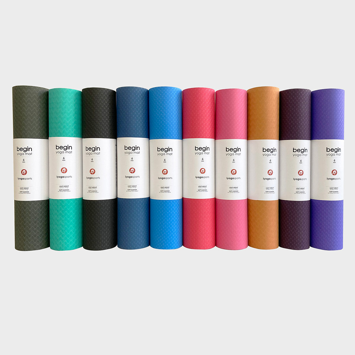 begin yoga mat 6mm