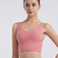 a bunched yoga vest