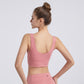 a bunched yoga vest
