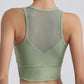 a sleeveless yoga vest