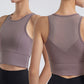 a sleeveless yoga vest