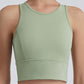 a sleeveless yoga vest