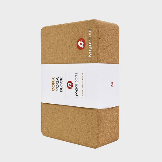cork yoga block 3"