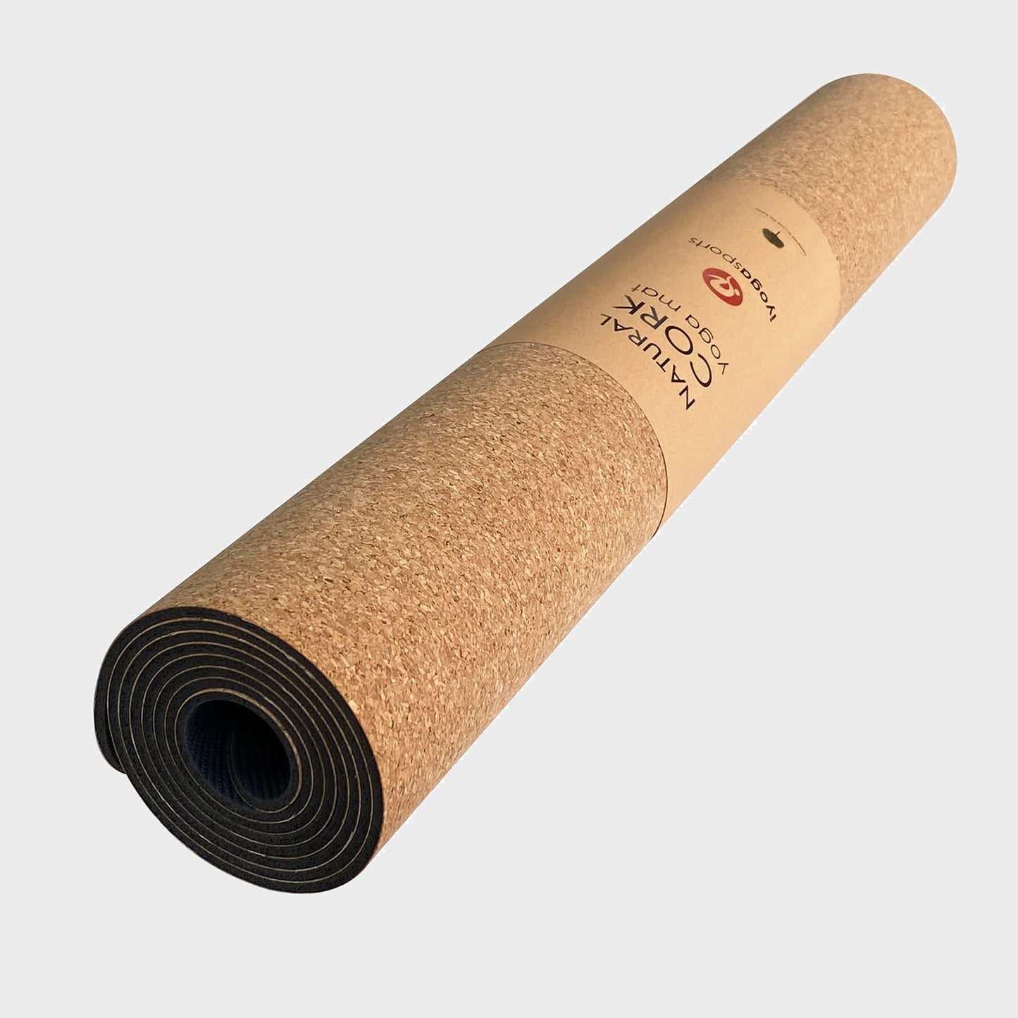 cork rubber yoga mat 4mm