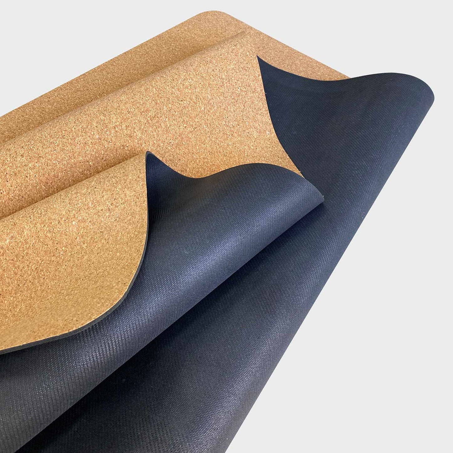 cork rubber yoga mat 4mm