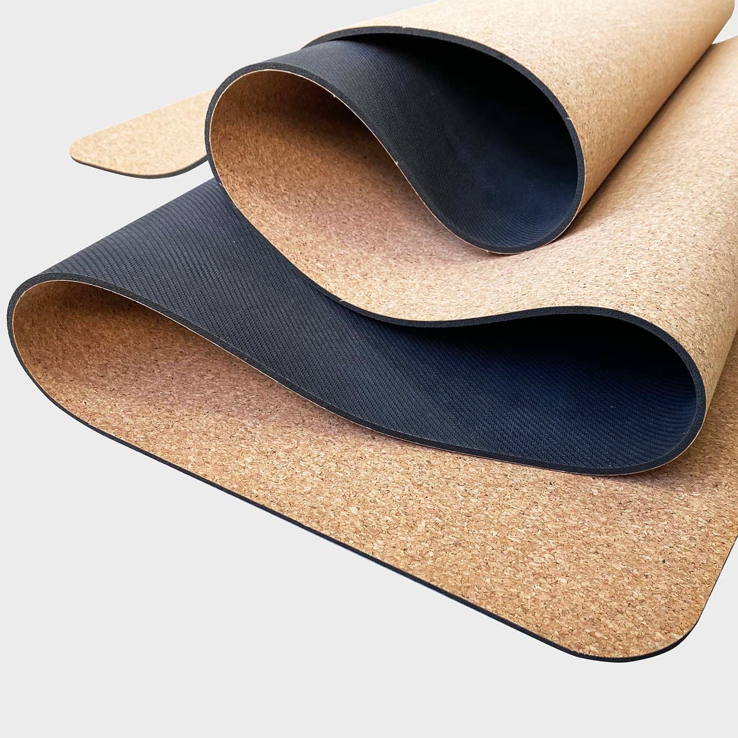cork rubber yoga mat 4mm