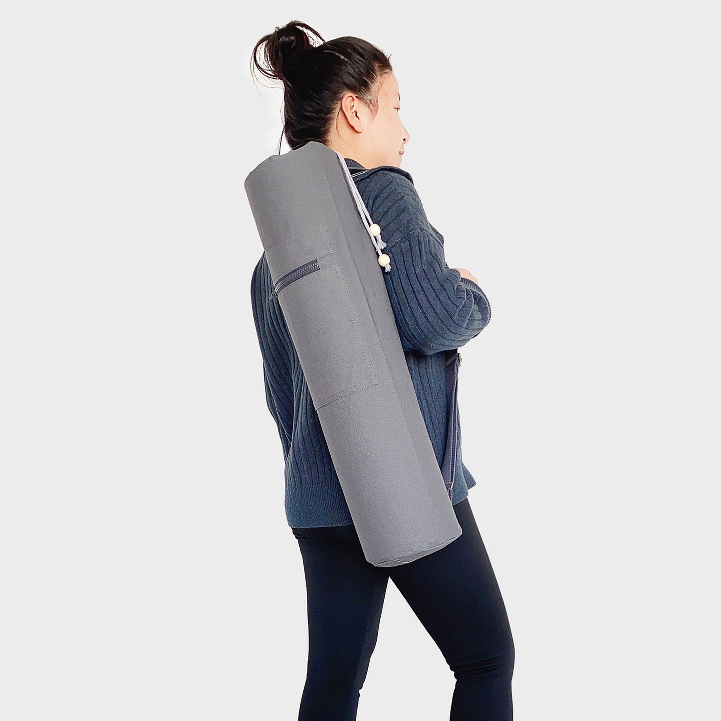 classical cotton yoga bag