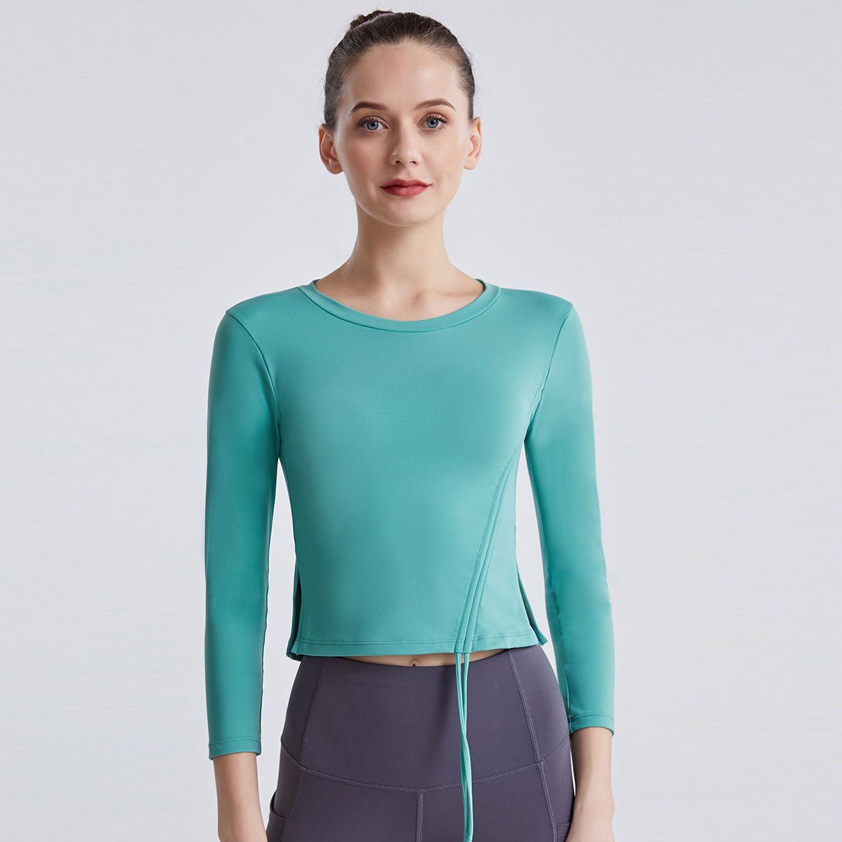 drawstring long sleeve