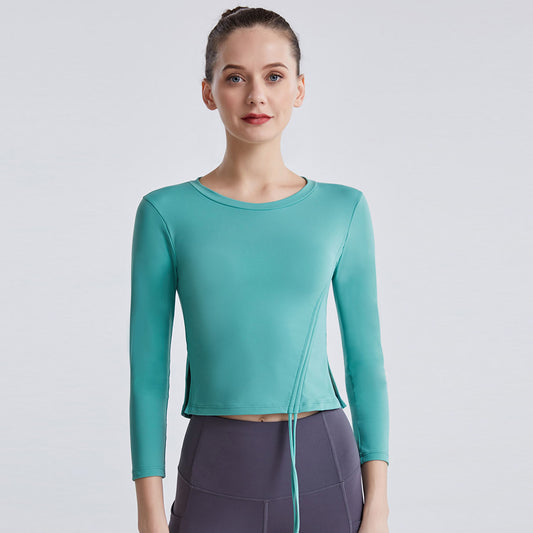 drawstring long sleeve