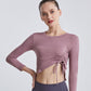 drawstring long sleeve