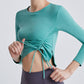 drawstring long sleeve