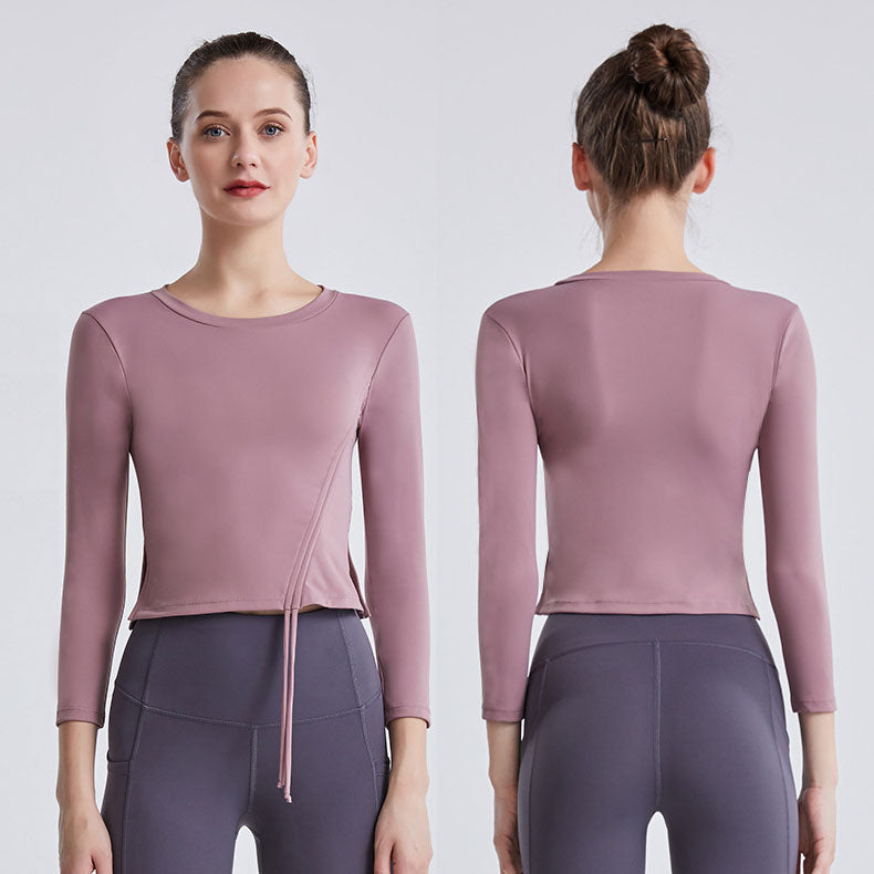 drawstring long sleeve