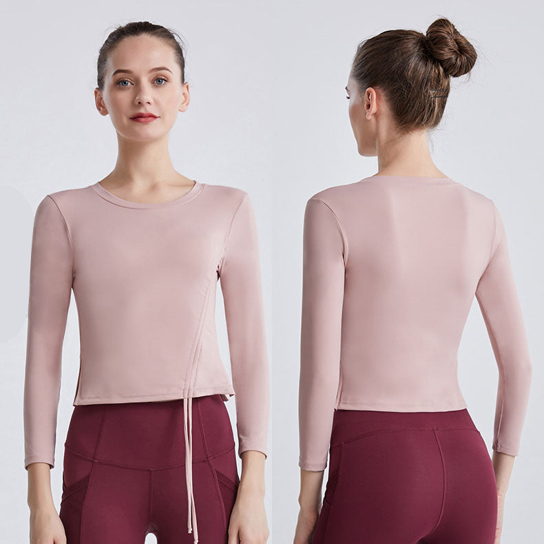 drawstring long sleeve