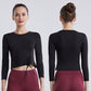 drawstring long sleeve