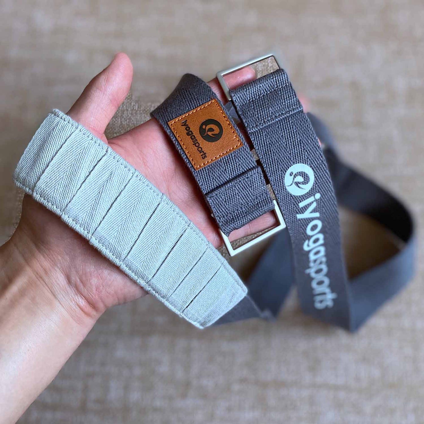 organic cotton mat sling (shoulder)